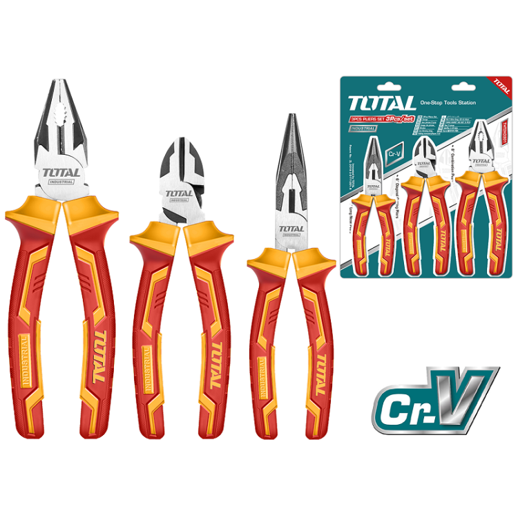 3pcs insulated pliers set