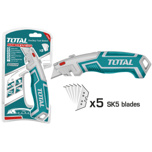 Retractable Utility knife(5 Extra Blades)