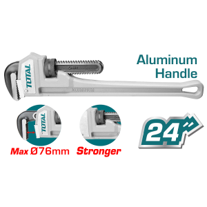 24" Aluminum Handle Pipe Wrench