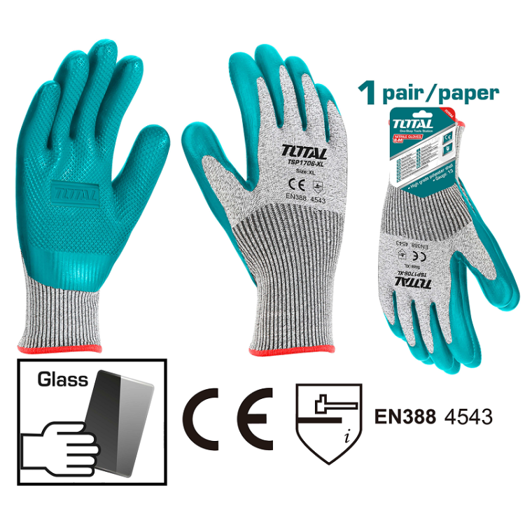 Latex Coated Cut-resistant gloves