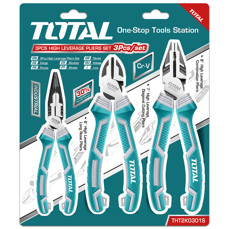 combination pliers, diagonal cutting pliers, long nose pliers Saving 30% strength than normal pliers Packed by PP hanger, every toolbox must contain pliers.
