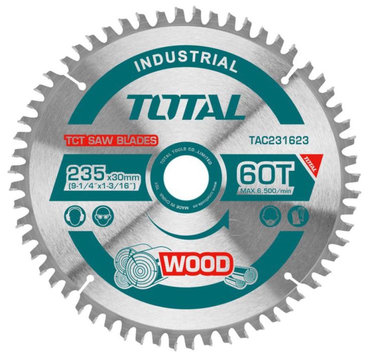 TCT saw blade 9-1/4" 60T for wood