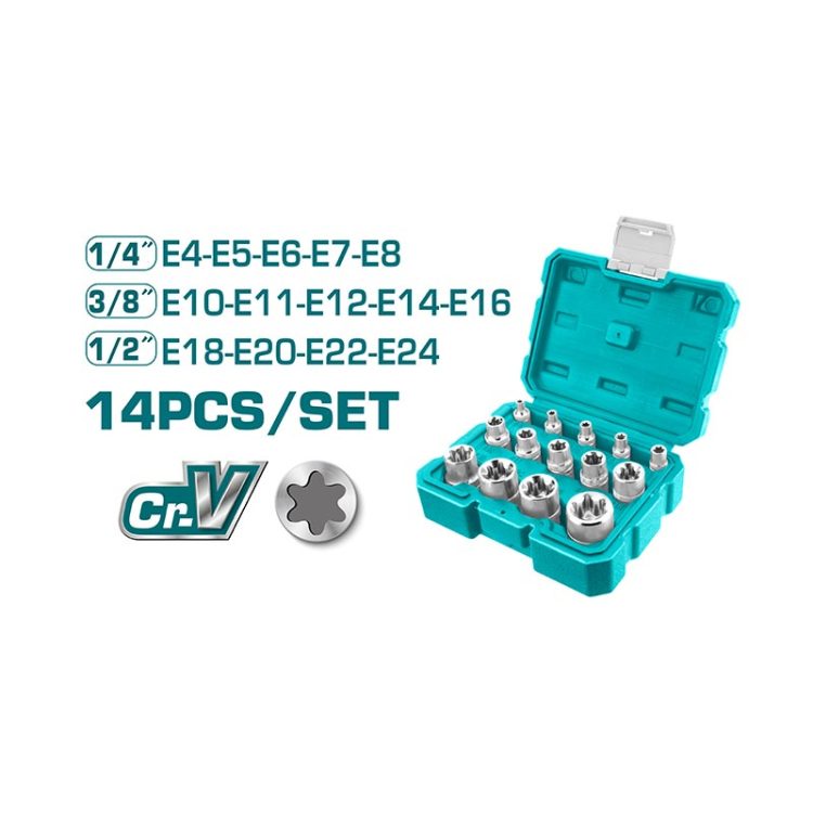 14 Pcs E-type Socket Set